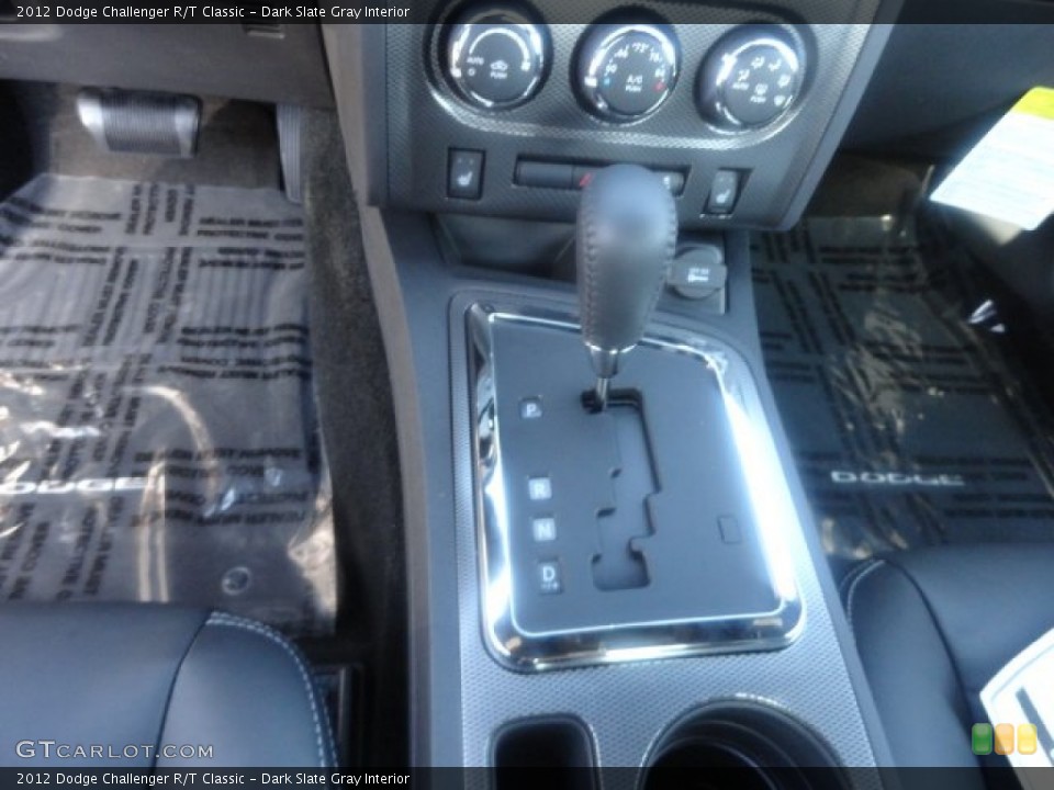 Dark Slate Gray Interior Transmission for the 2012 Dodge Challenger R/T Classic #68587440