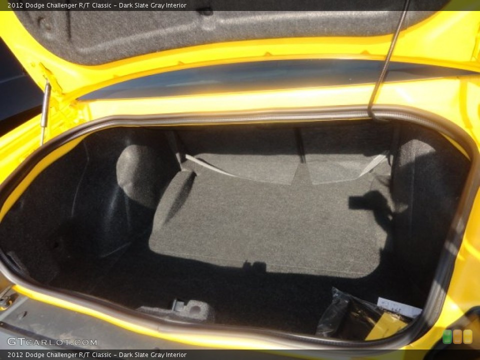 Dark Slate Gray Interior Trunk for the 2012 Dodge Challenger R/T Classic #68587475