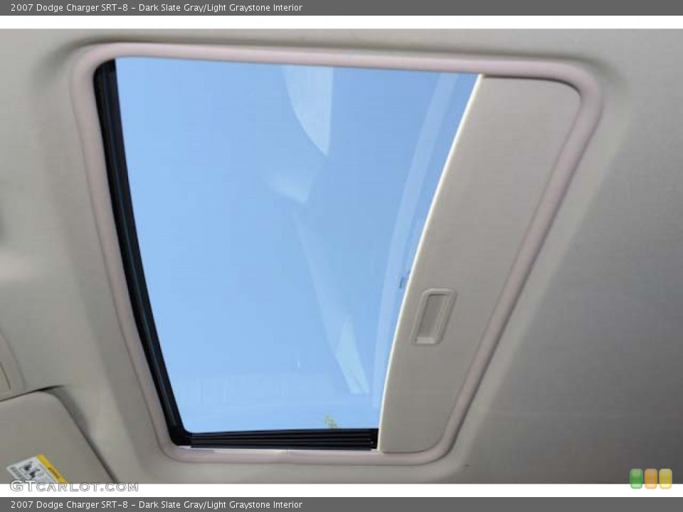 Dark Slate Gray/Light Graystone Interior Sunroof for the 2007 Dodge Charger SRT-8 #68587541
