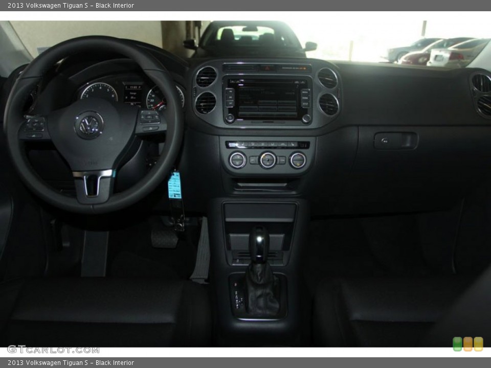 Black Interior Dashboard for the 2013 Volkswagen Tiguan S #68588945