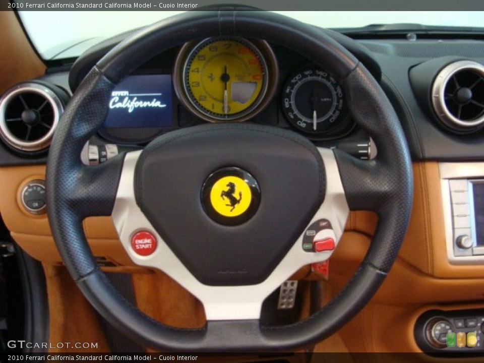 Cuoio Interior Steering Wheel for the 2010 Ferrari California  #68589125