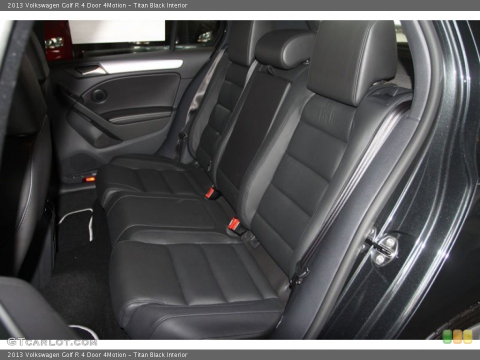 Titan Black Interior Photo for the 2013 Volkswagen Golf R 4 Door 4Motion #68589128