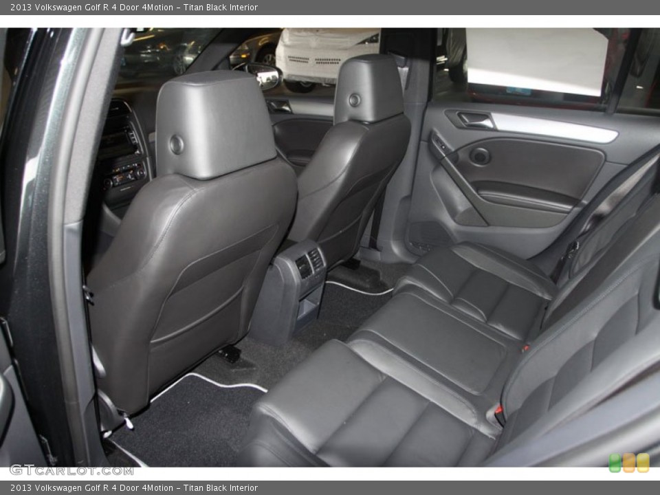 Titan Black Interior Photo for the 2013 Volkswagen Golf R 4 Door 4Motion #68589137
