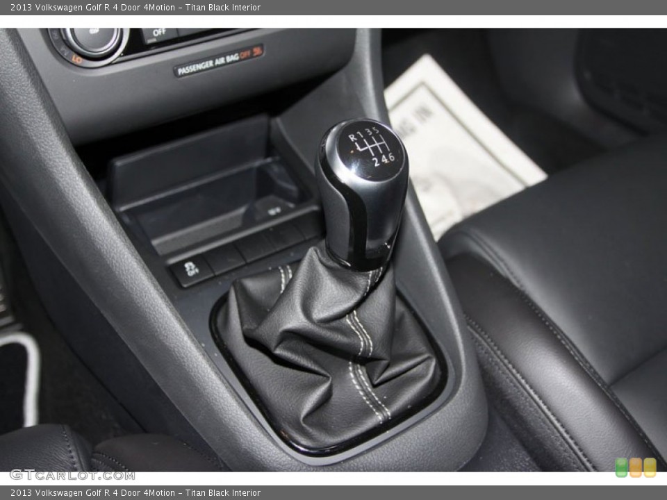 Titan Black Interior Transmission for the 2013 Volkswagen Golf R 4 Door 4Motion #68589179
