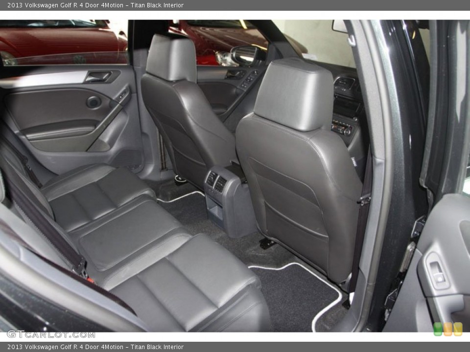 Titan Black Interior Photo for the 2013 Volkswagen Golf R 4 Door 4Motion #68589197