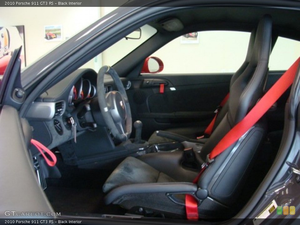 Black Interior Photo for the 2010 Porsche 911 GT3 RS #68589359