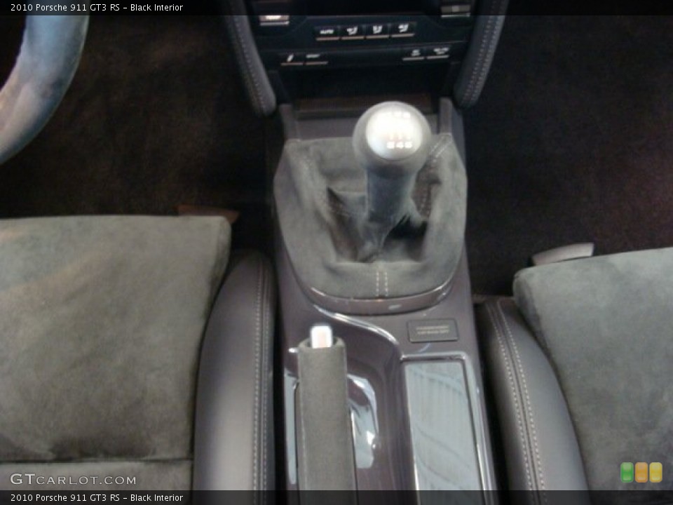 Black Interior Transmission for the 2010 Porsche 911 GT3 RS #68589440