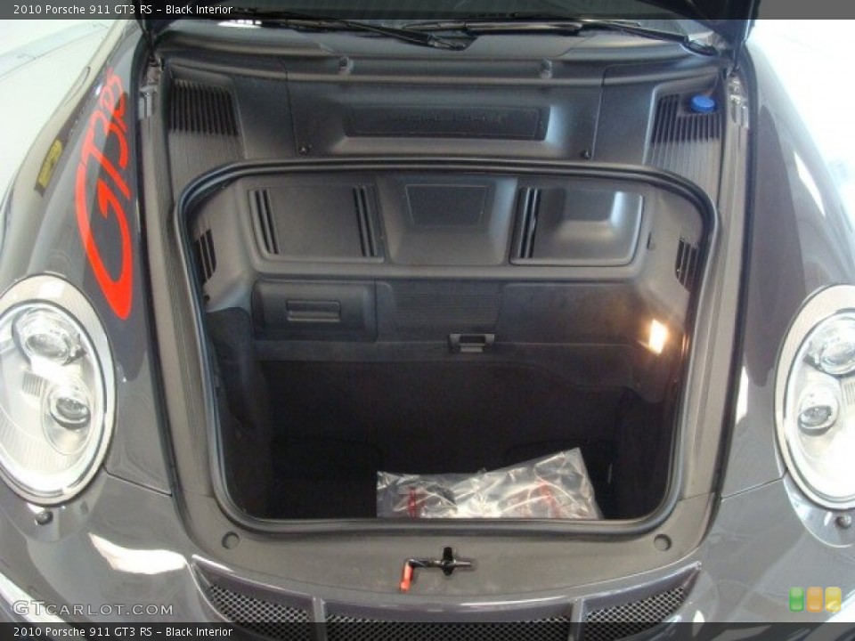 Black Interior Trunk for the 2010 Porsche 911 GT3 RS #68589503