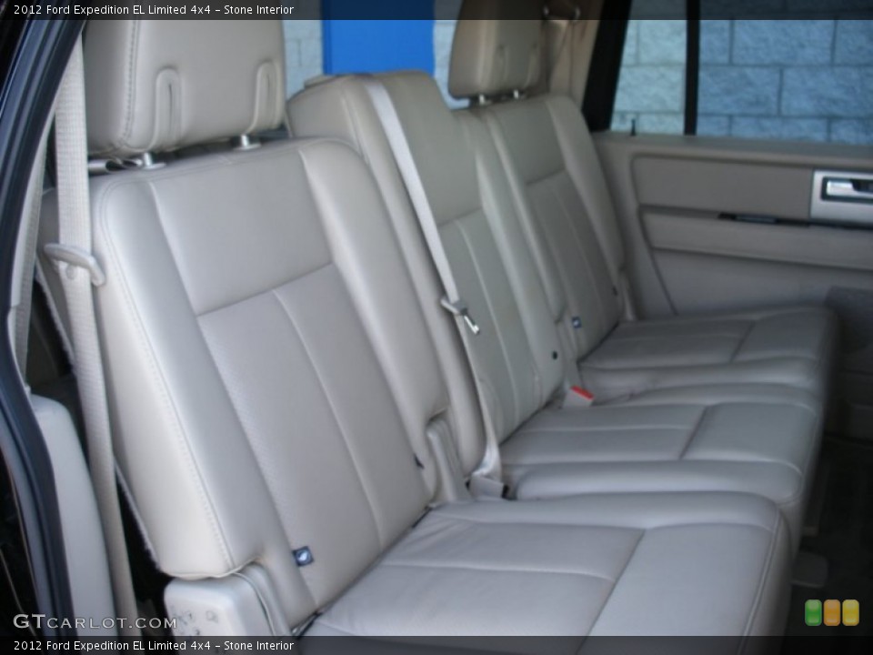 Stone Interior Rear Seat for the 2012 Ford Expedition EL Limited 4x4 #68590125