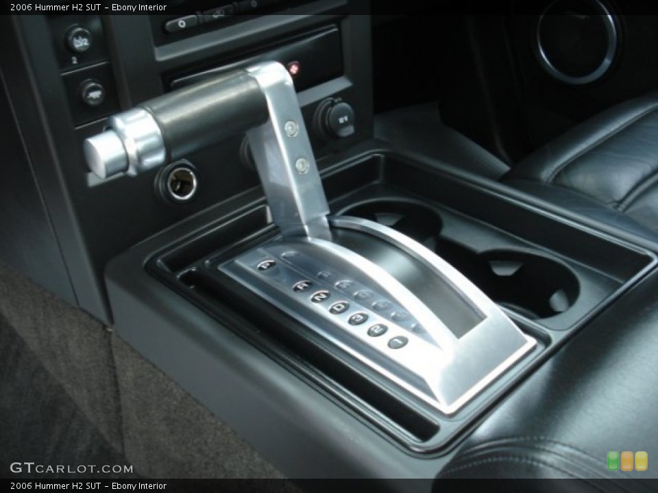 Ebony Interior Transmission for the 2006 Hummer H2 SUT #68591252