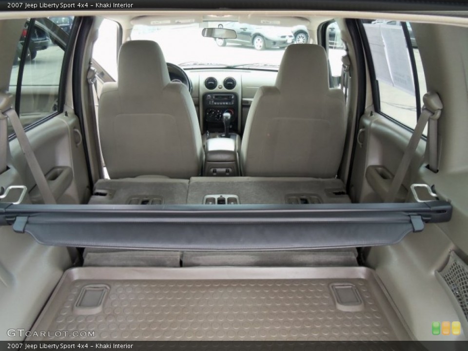 Khaki Interior Trunk for the 2007 Jeep Liberty Sport 4x4 #68592341