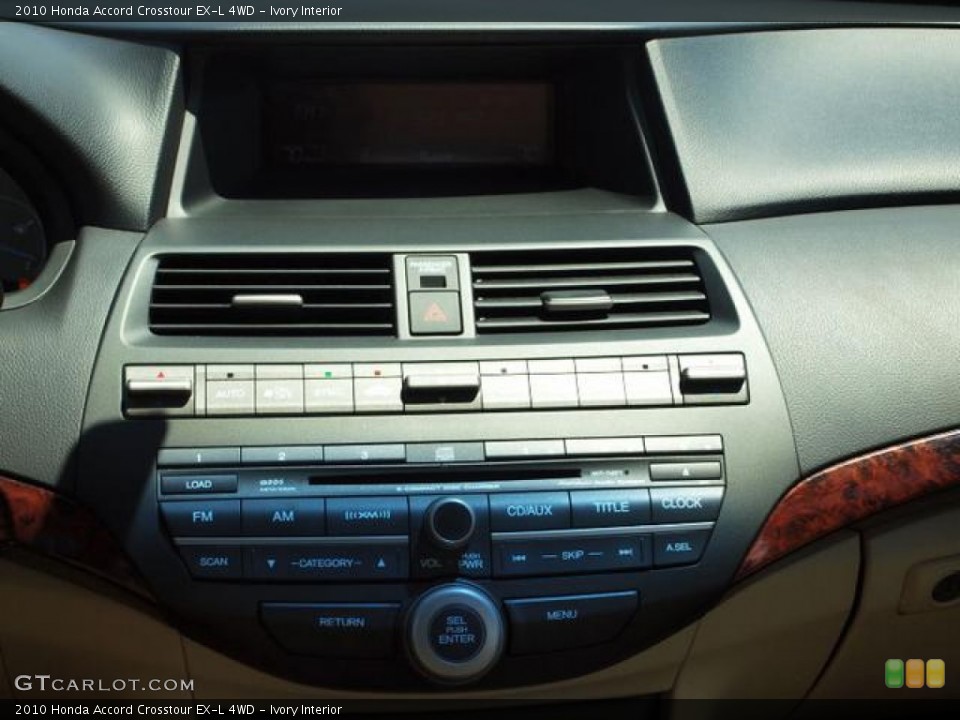 Ivory Interior Controls for the 2010 Honda Accord Crosstour EX-L 4WD #68593025
