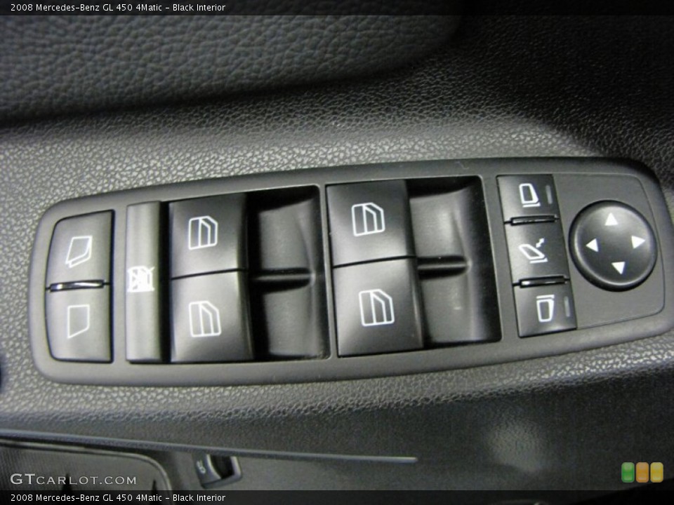 Black Interior Controls for the 2008 Mercedes-Benz GL 450 4Matic #68593745