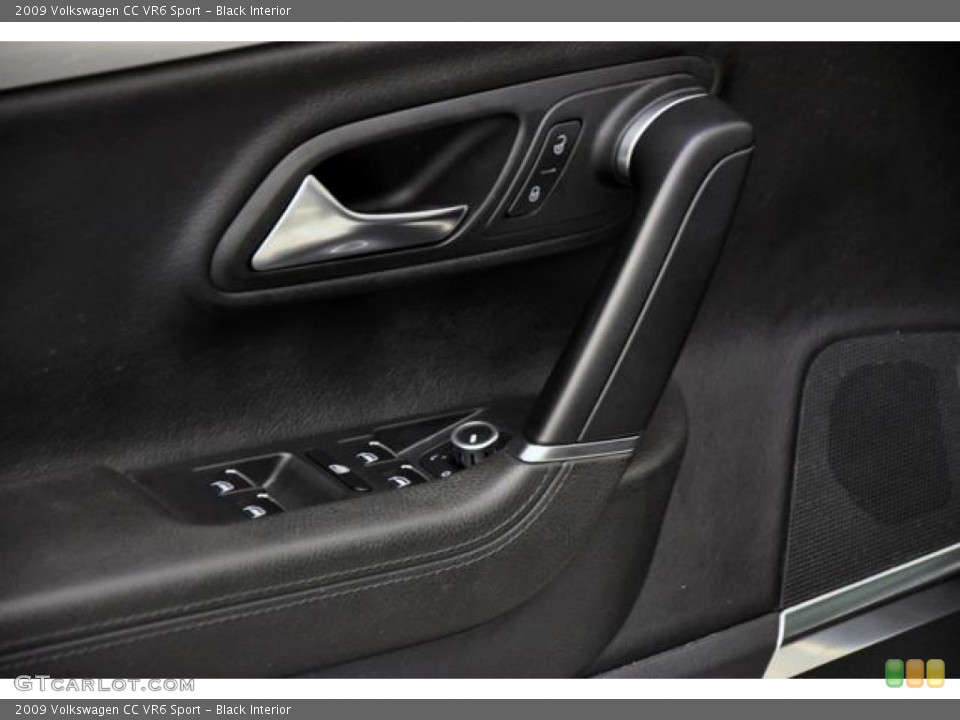 Black Interior Controls for the 2009 Volkswagen CC VR6 Sport #68594933