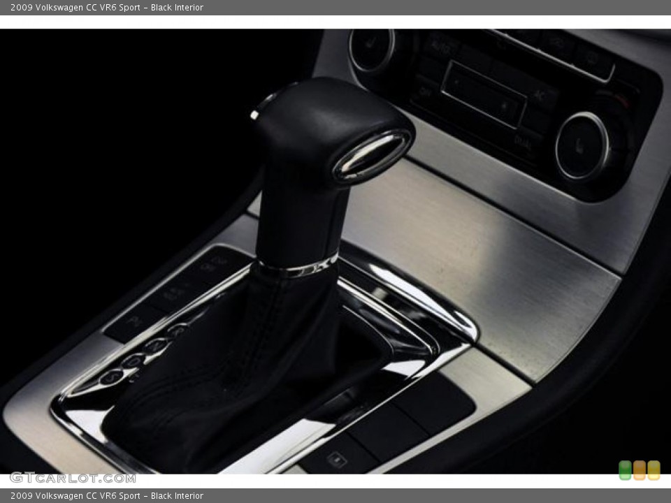 Black Interior Transmission for the 2009 Volkswagen CC VR6 Sport #68595089