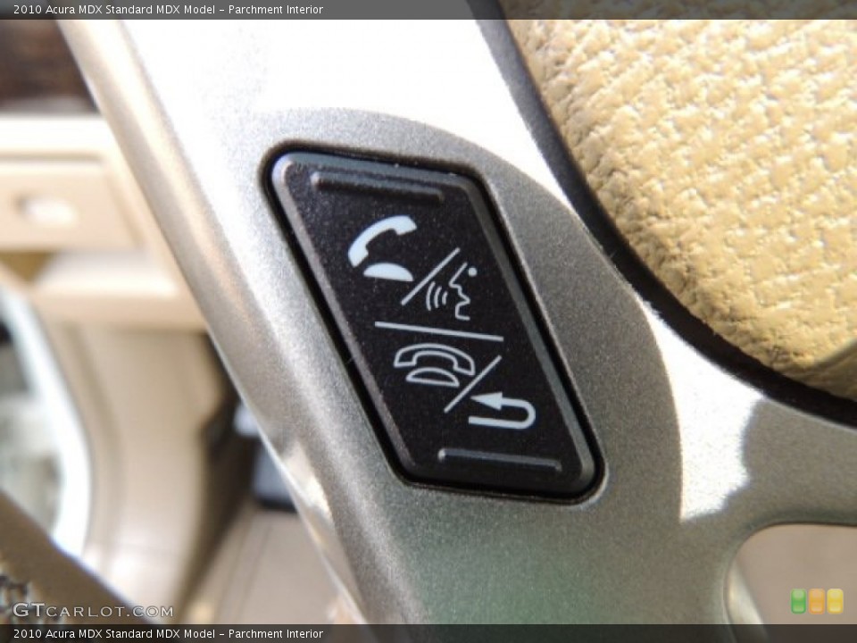 Parchment Interior Controls for the 2010 Acura MDX  #68595111
