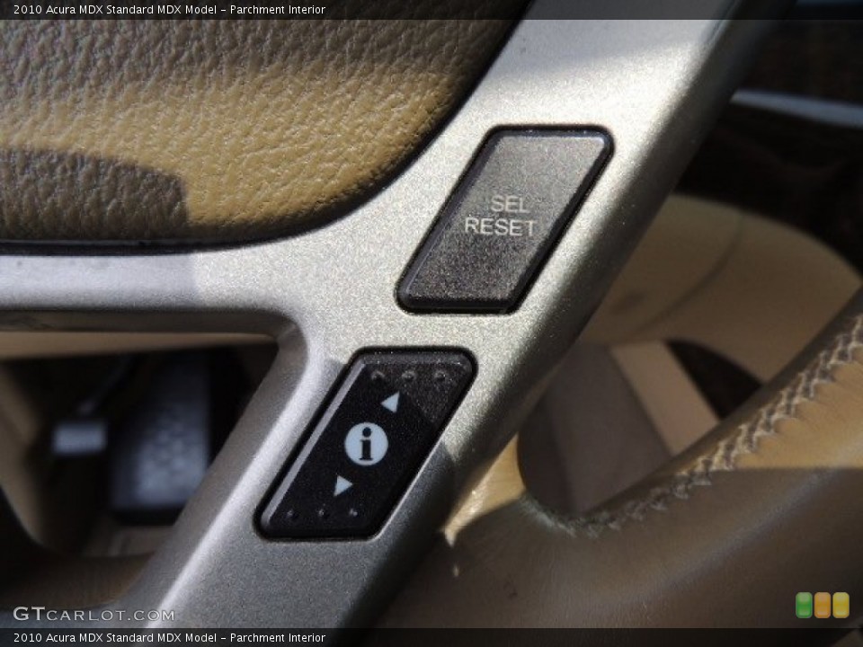 Parchment Interior Controls for the 2010 Acura MDX  #68595122