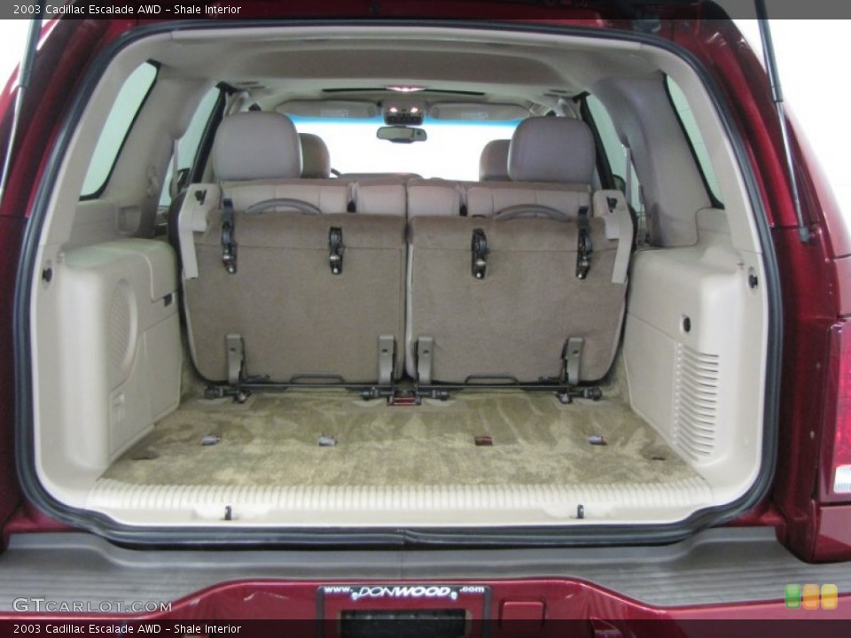 Shale Interior Trunk for the 2003 Cadillac Escalade AWD #68595296