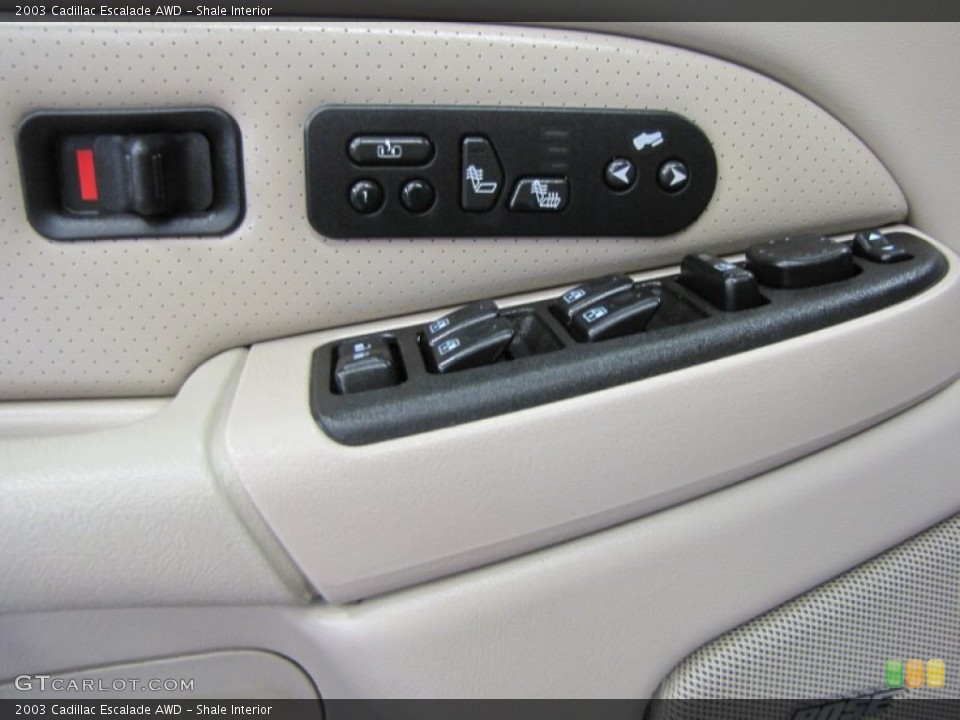 Shale Interior Controls for the 2003 Cadillac Escalade AWD #68595440