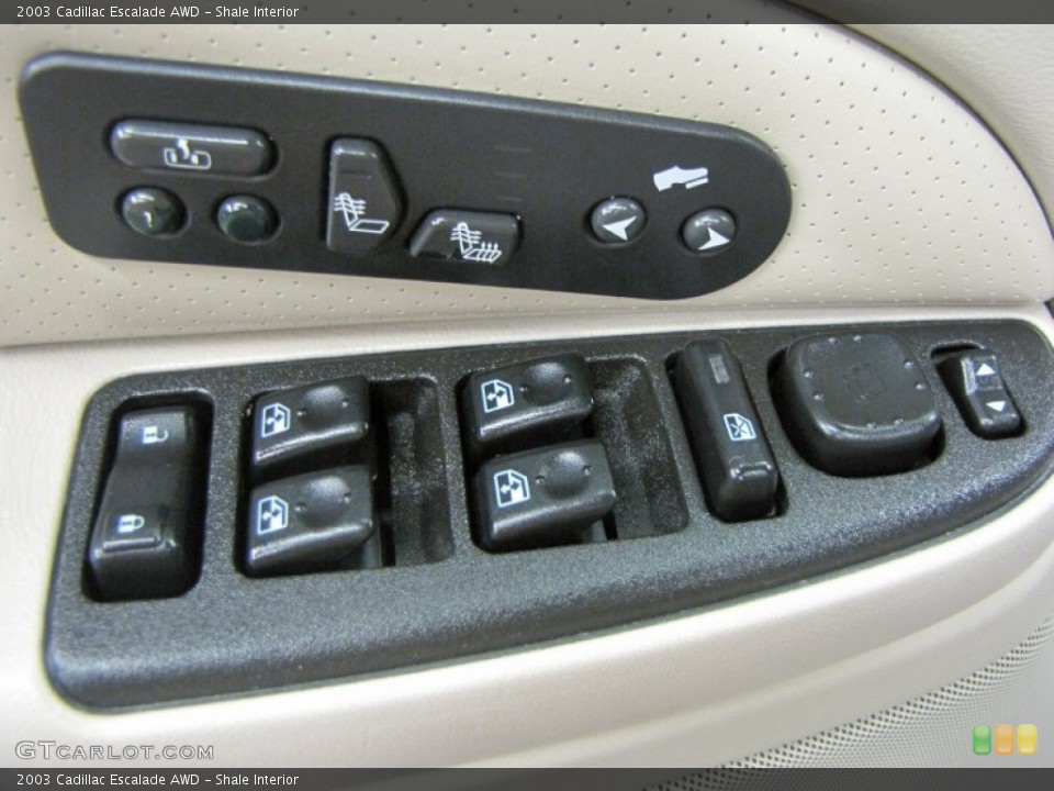 Shale Interior Controls for the 2003 Cadillac Escalade AWD #68595448