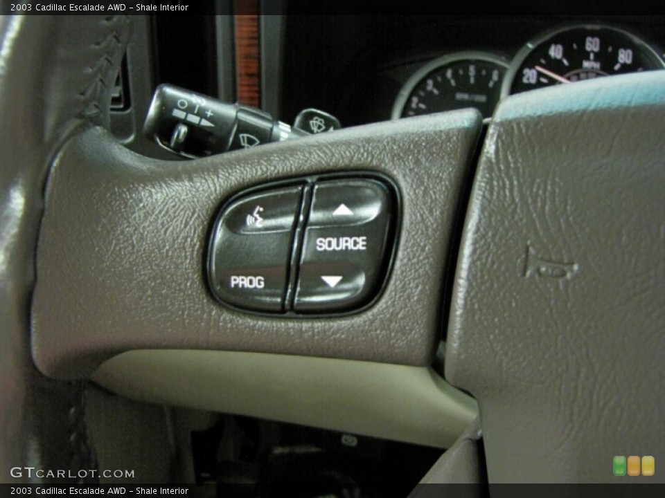 Shale Interior Controls for the 2003 Cadillac Escalade AWD #68595497