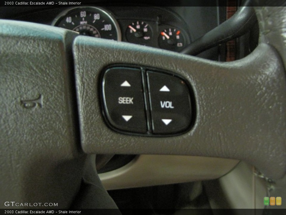 Shale Interior Controls for the 2003 Cadillac Escalade AWD #68595515