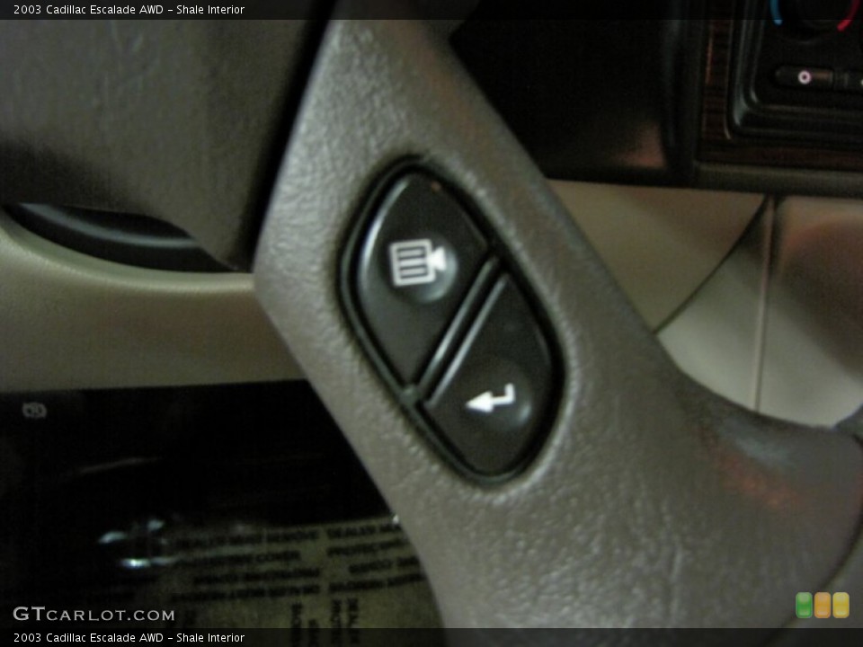 Shale Interior Controls for the 2003 Cadillac Escalade AWD #68595524