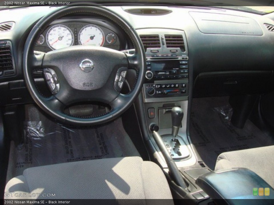 Black Interior Dashboard for the 2002 Nissan Maxima SE #68595920