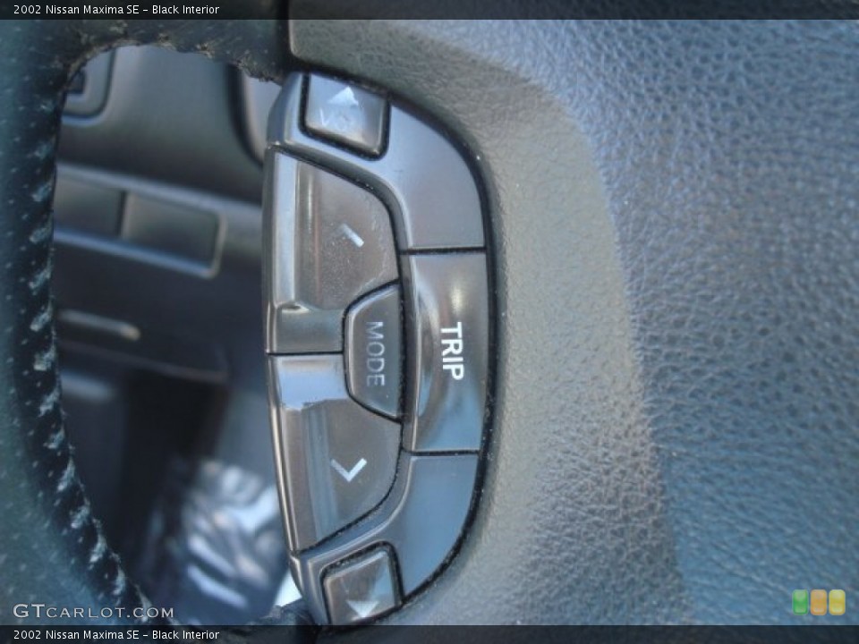 Black Interior Controls for the 2002 Nissan Maxima SE #68595993