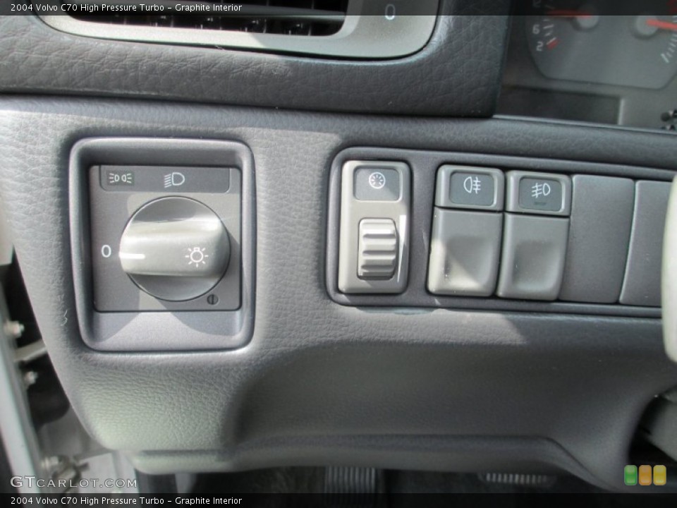 Graphite Interior Controls for the 2004 Volvo C70 High Pressure Turbo #68596220