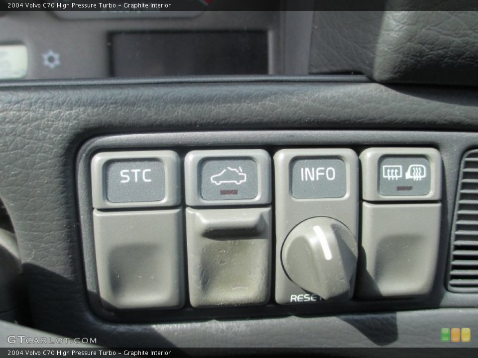 Graphite Interior Controls for the 2004 Volvo C70 High Pressure Turbo #68596238
