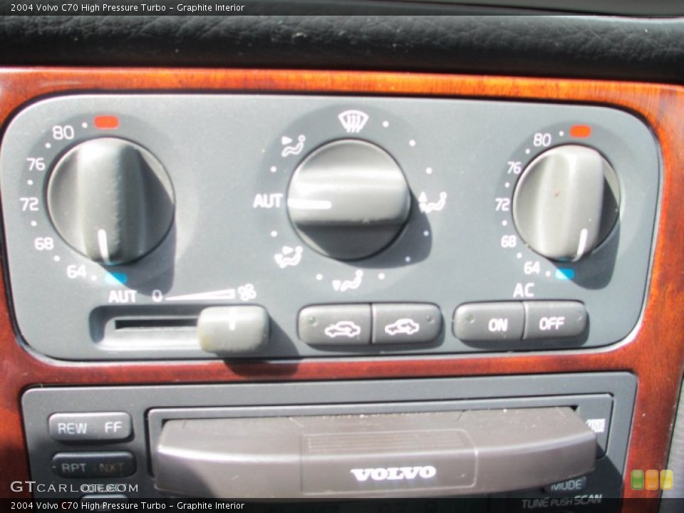 Graphite Interior Controls for the 2004 Volvo C70 High Pressure Turbo #68596247