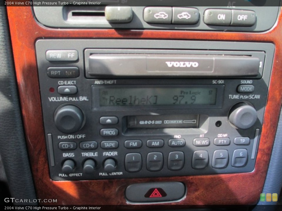 Graphite Interior Audio System for the 2004 Volvo C70 High Pressure Turbo #68596256