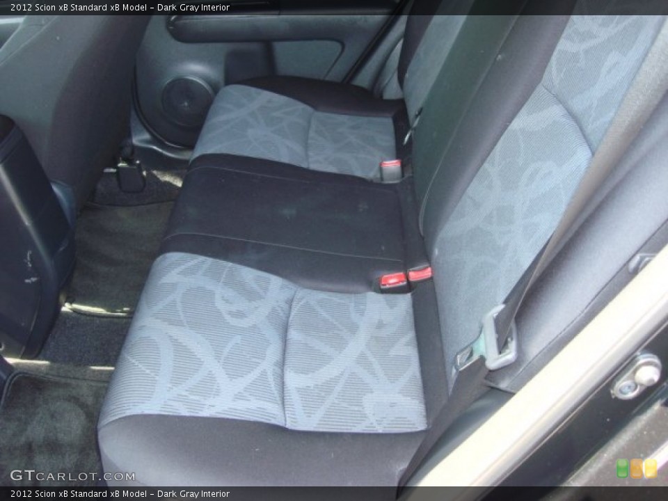 Dark Gray Interior Rear Seat for the 2012 Scion xB  #68598305
