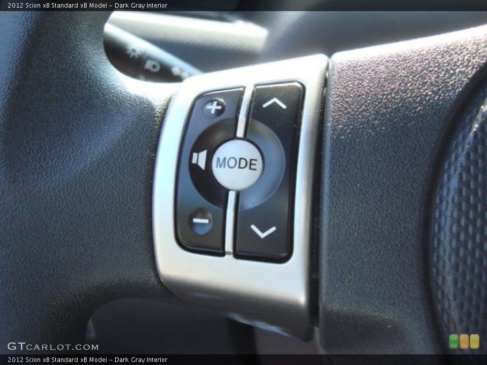 Dark Gray Interior Controls for the 2012 Scion xB  #68598363