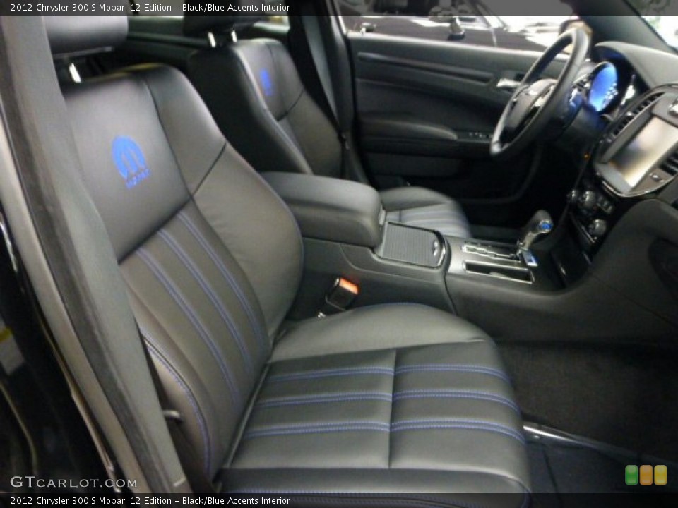 Black/Blue Accents Interior Photo for the 2012 Chrysler 300 S Mopar '12 Edition #68598695