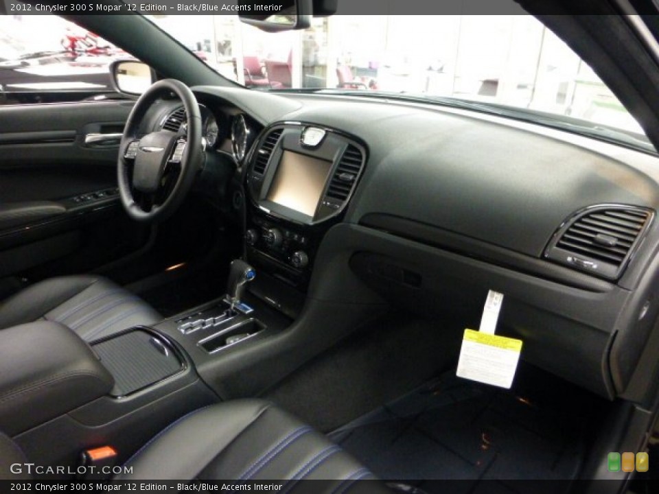 Black/Blue Accents Interior Dashboard for the 2012 Chrysler 300 S Mopar '12 Edition #68598704