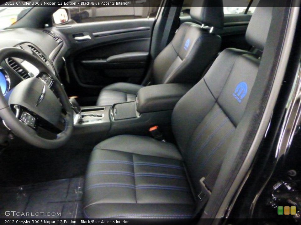 Black/Blue Accents Interior Photo for the 2012 Chrysler 300 S Mopar '12 Edition #68598737