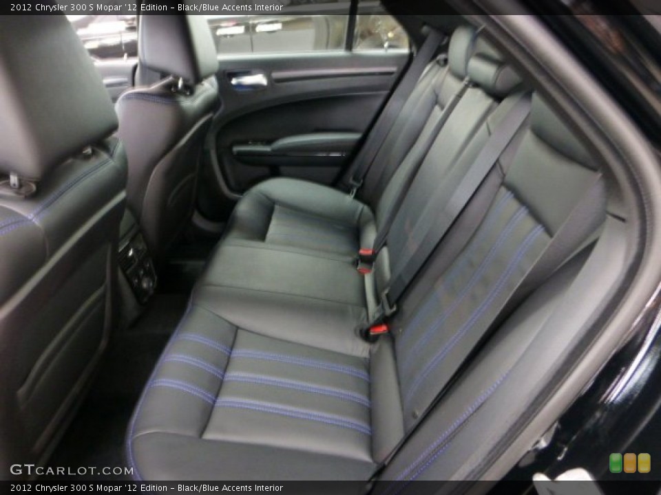 Black/Blue Accents Interior Photo for the 2012 Chrysler 300 S Mopar '12 Edition #68598746
