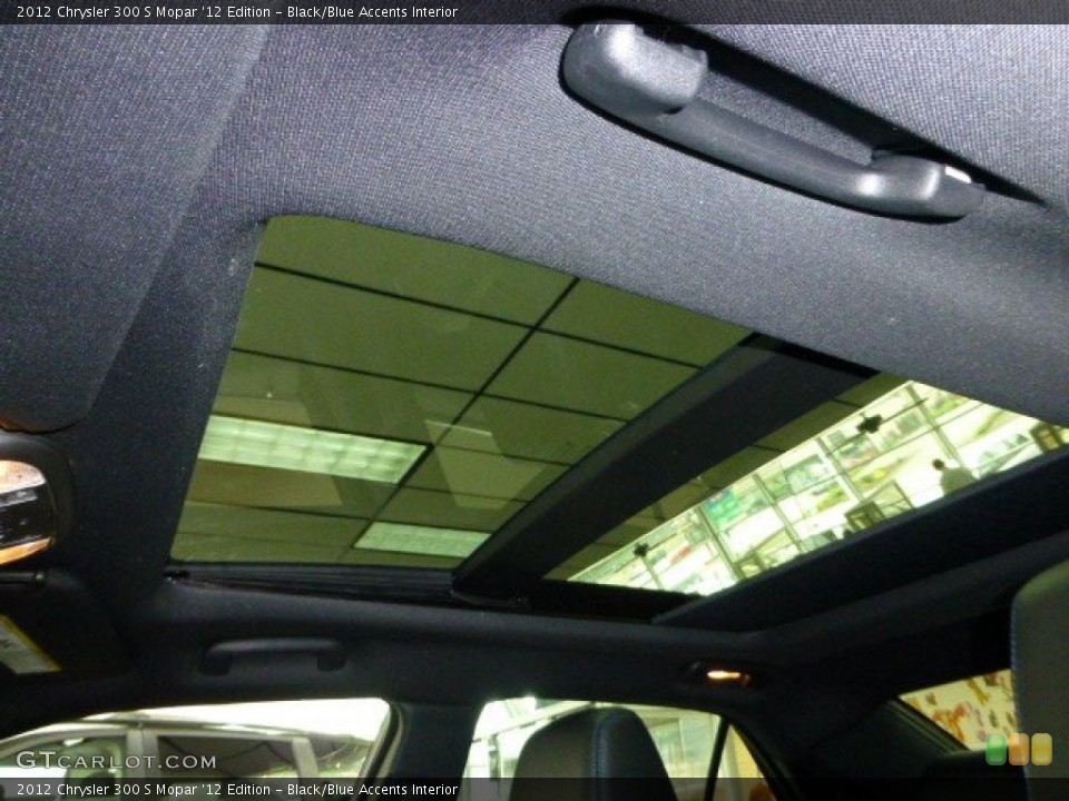 Black/Blue Accents Interior Sunroof for the 2012 Chrysler 300 S Mopar '12 Edition #68598807