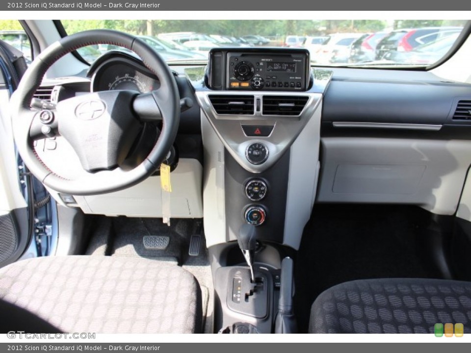 Dark Gray Interior Dashboard for the 2012 Scion iQ  #68600423