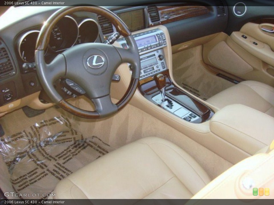 Camel Interior Prime Interior for the 2006 Lexus SC 430 #68600438