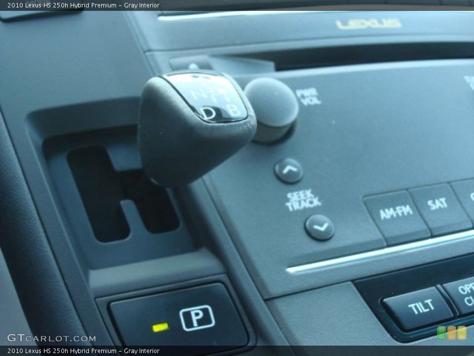 Gray Interior Transmission for the 2010 Lexus HS 250h Hybrid Premium #68600984
