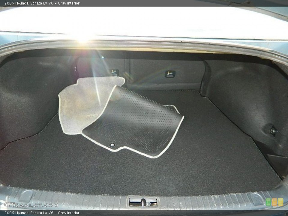Gray Interior Trunk for the 2006 Hyundai Sonata LX V6 #68601770
