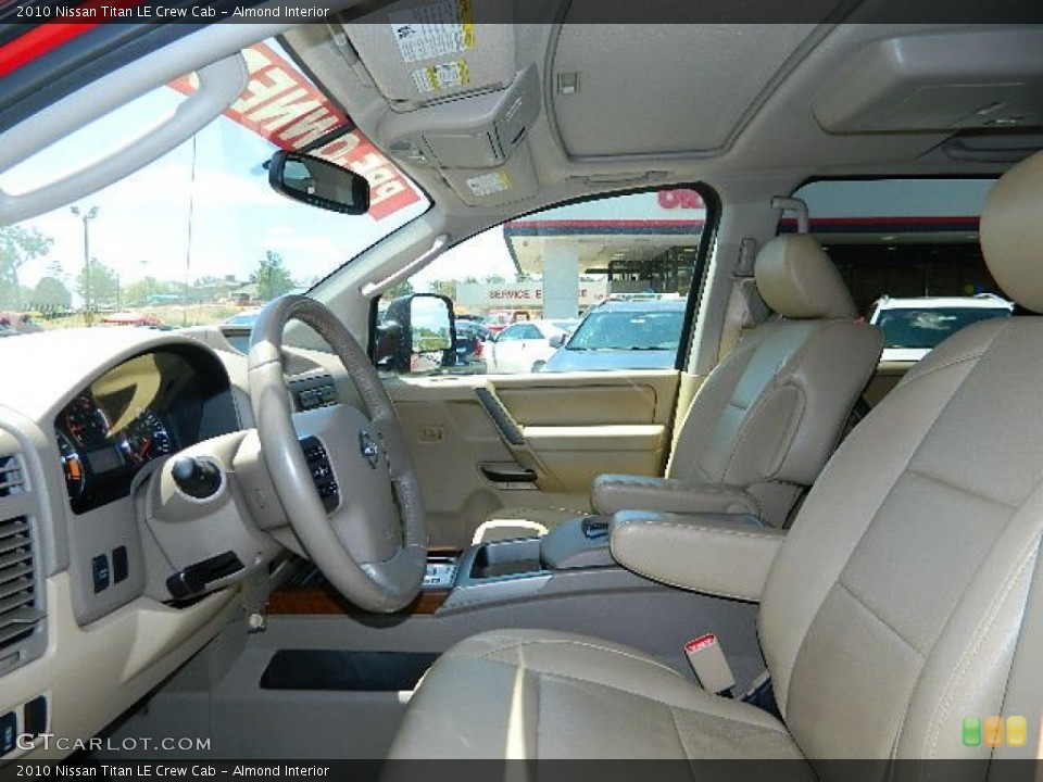 Almond 2010 Nissan Titan Interiors