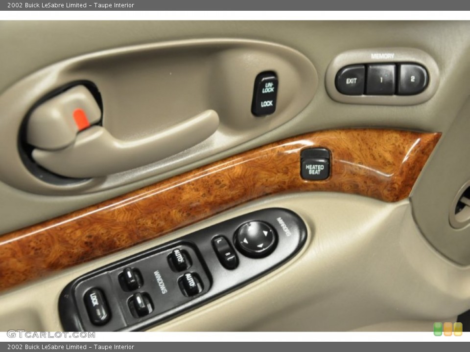 Taupe Interior Controls for the 2002 Buick LeSabre Limited #68602364