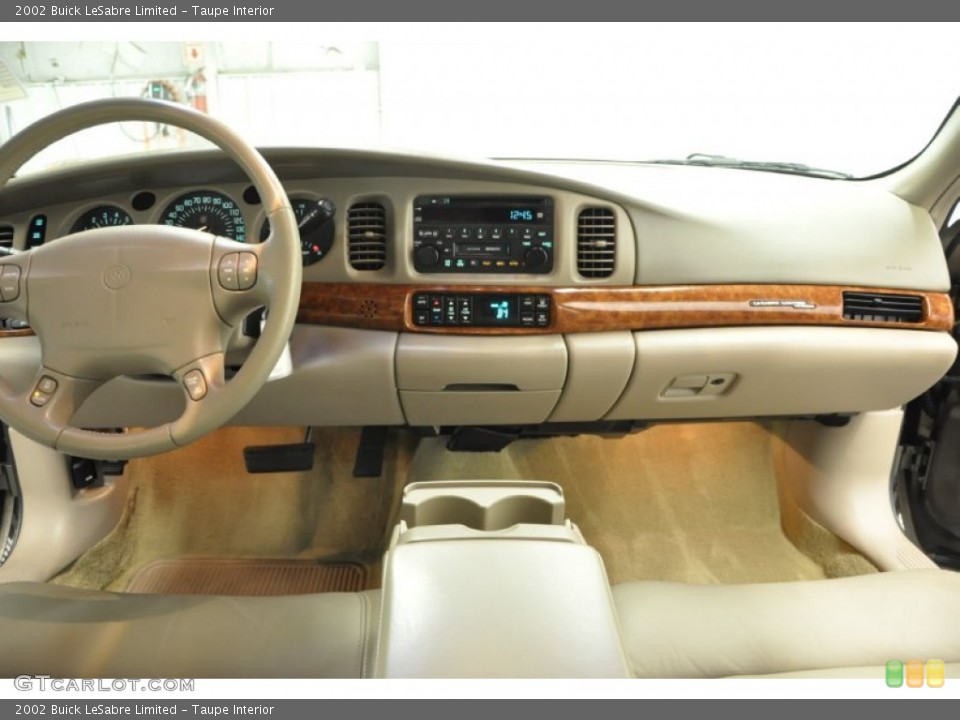 Taupe Interior Dashboard for the 2002 Buick LeSabre Limited #68602433