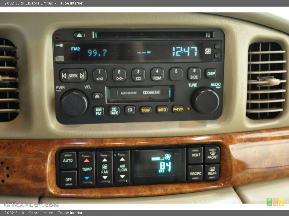 Taupe Interior Controls for the 2002 Buick LeSabre Limited #68602478