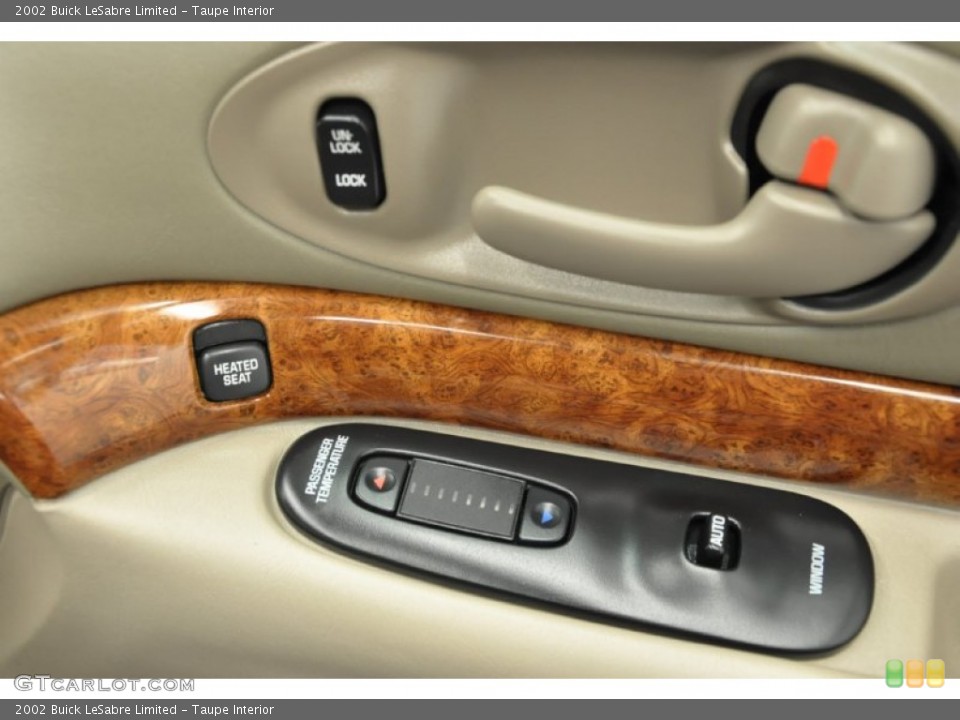 Taupe Interior Controls for the 2002 Buick LeSabre Limited #68602520