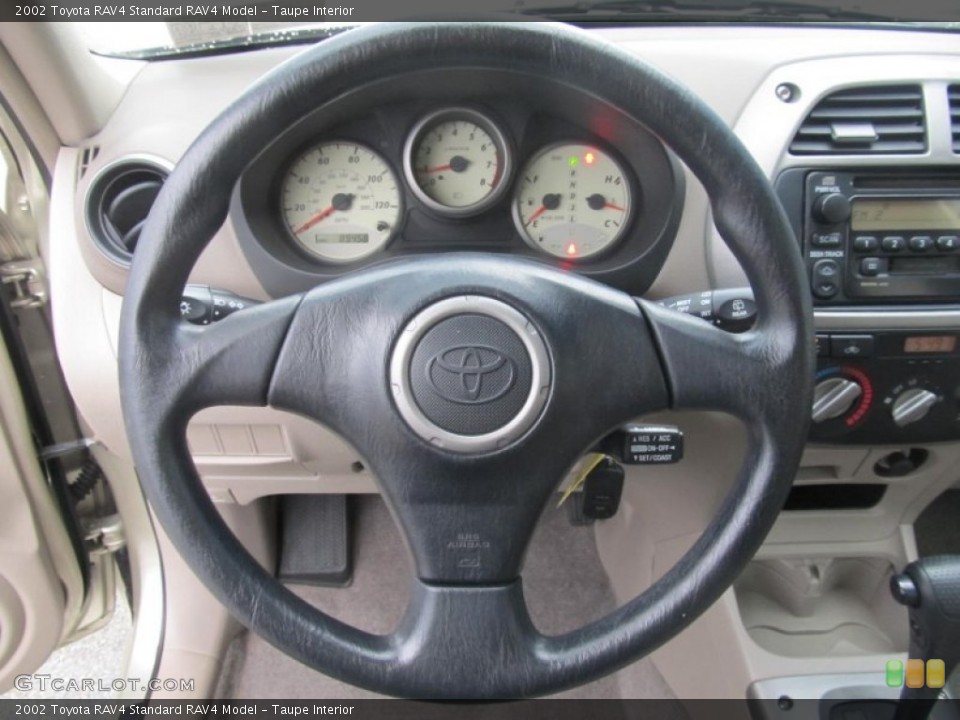 Taupe Interior Steering Wheel for the 2002 Toyota RAV4  #68604911